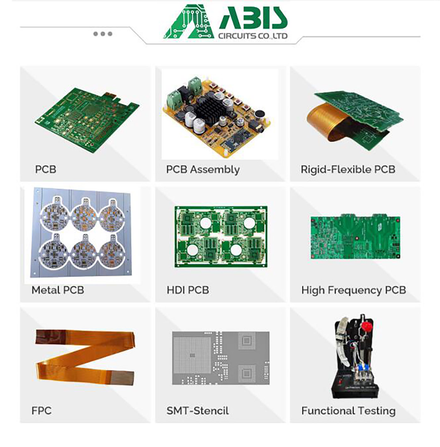 PCB mai ƙarfi, PCB mai sassauƙa, PCB mai ƙarfi-Flex, HDI PCB, PCB Assembly-1